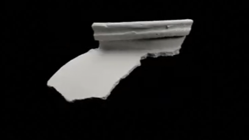 Demonstration video of ceramic fragment processing in a computational archeology laboratory