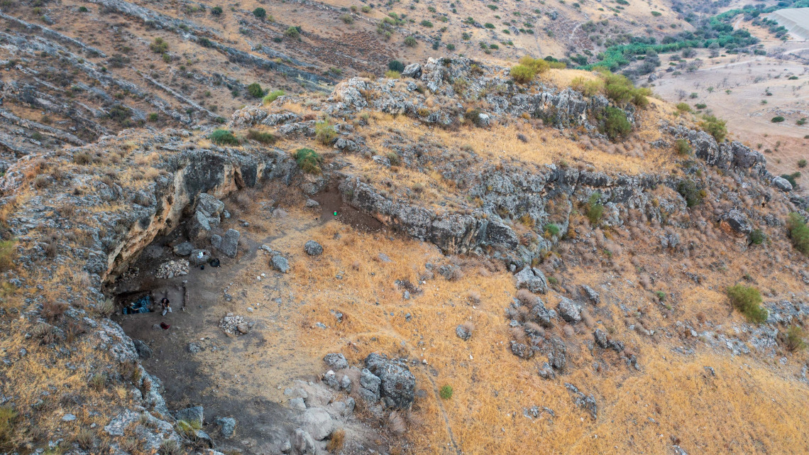 excavations at Iza cave